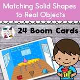 Matching Solid Shapes Boom™ Cards With 3D Shapes and Real Objects
