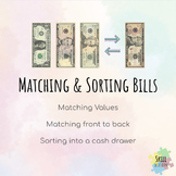 Matching & Sorting Money: Bills - Google Slides Interactive