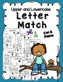 Matching Upper and Lower Case Letters - cut and paste
