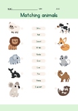 Matching animals