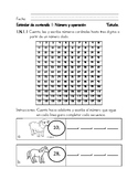 Matemática Primer Grado - Unidad 1-1: Tareas del proceso e