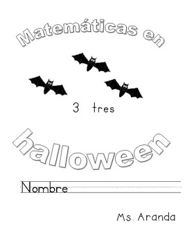Preview of Matematicas en halloween math