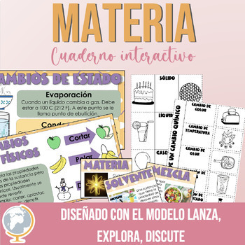 Preview of Materia Cuaderno interactivo