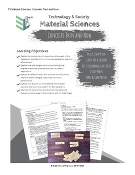 Preview of Material Sciences: Concrete Then and Now