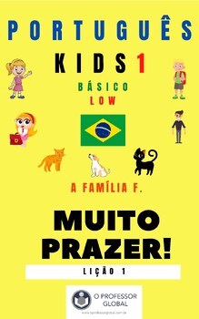 Preview of Material de Língua Portuguesa para Estrangeiros (KIDS- Crianças de 6 a 11 anos)