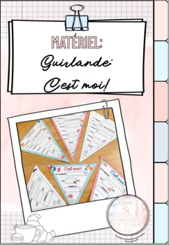 C'est Moi French Worksheets for All About Me!