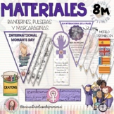 Materiales DÍA DE LA MUJER 8M - WOMAN'S DAY