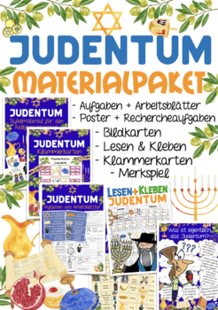 Preview of Materialpaket Deutsch: Judentum (Judaism)