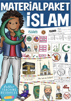 Preview of Materialpaket Deutsch Religion ISLAM  (Islam German bundle)
