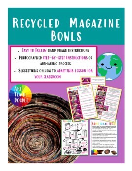 Preview of Materials @ Home: Recycled Magazine Bowls