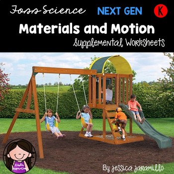 Preview of Materials In Our World: Kindergarten Foss Science Supplemental Worksheets