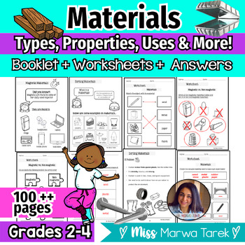 Preview of Materials: Types, Sorting, Uses, Properties {Mega Bundle!} {2-4} ****FLASH SALE!