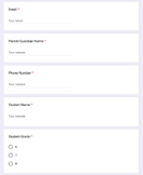 Materials Ordering Form