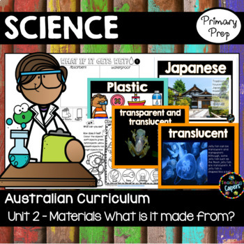 Preview of Australian Curriculum | Properties of Materials | Foundation Science Unit