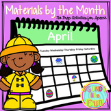 Materials by the Month: No Prep Activities - April