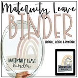 Maternity Leave Binder