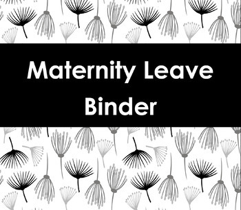 Preview of Maternity Leave Plan Templates