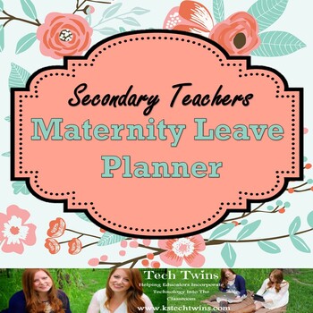 Preview of Maternity Leave Planner for Secondary Teachers