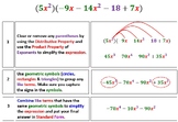 Math 1 Unit 5 Polynomials and Factoring Lessons 1-7 Video/