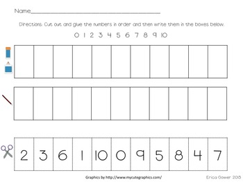 Math Common Core practice pages by Erica Gower | TpT