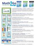 Math 1st- 2nd Measurement Bundle: Math 2GO- "Ready, Set, G