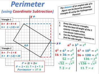 Preview of Math 2 / Geometry Bundle - Unit 12 Perimeter, Area and Volume