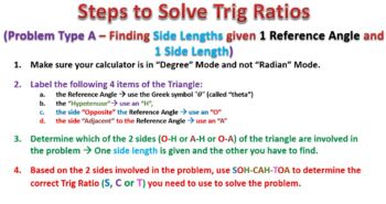 Preview of Math 2 / Geometry Bundle - Unit 10 - Trigonometry