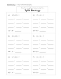 Math 2 and 3-Digit Horizontal Addition Worksheets 