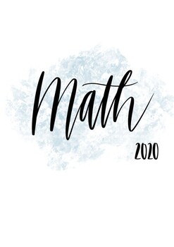 Math 2020 Title Page By Paiten Preissl 