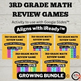 Math: 3rd Grade Review - Aligns with iReady™ GROWING BUNDLE