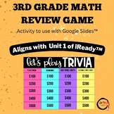 Math: 3rd Grade Unit 1 Review - Aligns with iReady™ Unit 1