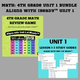 Math: 4th Grade Unit 1 BUNDLE - Aligns with iReady™ Unit 1