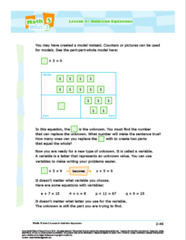 Preview of Grade 5: MATH: OPERATIONS WITH WHOLE NUMBERS Complete Unit Bundle