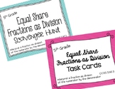 Math - 5th Grade Fractions as Division (Equal Share) Bundle