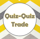 Math 6 Quiz-Quiz-Trade Bundle