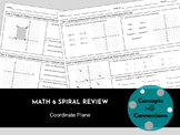 Math 6 Spiral Review - Coordinate Plane (SOL 6.8)