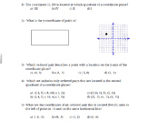 Math 6 The Coordinate System Final Formative and Study Gui