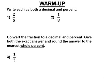 Preview of Math 7 Review Unit 7 Simple Probability