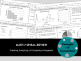 Math 7 Spiral Review-Creating, Analyzing, and Comparing Hi