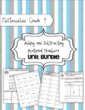 Math 7 Unit Bundle: Adding and Subtracting Rational Numbers