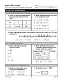 Math 8 Virginia SOL Review Packet