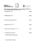 Math 9 Tests and Final - BUNDLED and Includes Solutions-SP