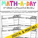 5th Grade Math Cumulative Review | Distance Learning | Goo