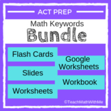 Math ACT Prep Keywords BUNDLE - ACT Math Prep