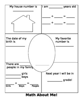 Preview of Math About Me