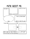Math About Me - Upper Elementary