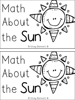 Preview of Math About the Sun Book