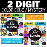 Math Activities 2nd Grade - 2 Digit Addition and Subtraction Worksheets Puzzles