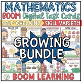 Math Activities Boom Cards Bundle Digital Resources