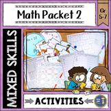 Math Activities Packet 2